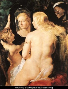a painting called "Venus at a Mirror"