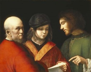 Three Ages Giorgione (Giorgio Barbarelli da Castelfranco)