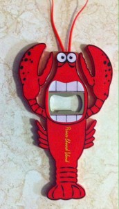 (from Everything Susan: Sunday, September 21, 2014)… the title is 'lobster magnet'… you worked on that title all night, didn't you?