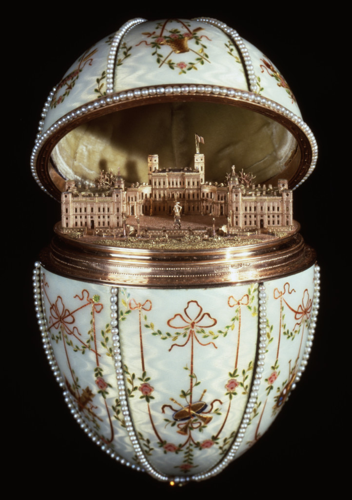 (well, because absolutely nothing says decadent excess better than a Faberge egg)